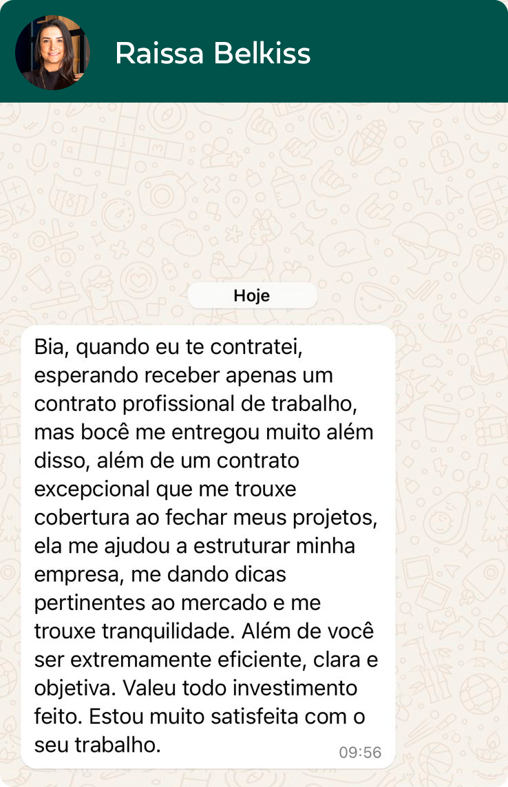 Depoimento de Raissa Bellkiss